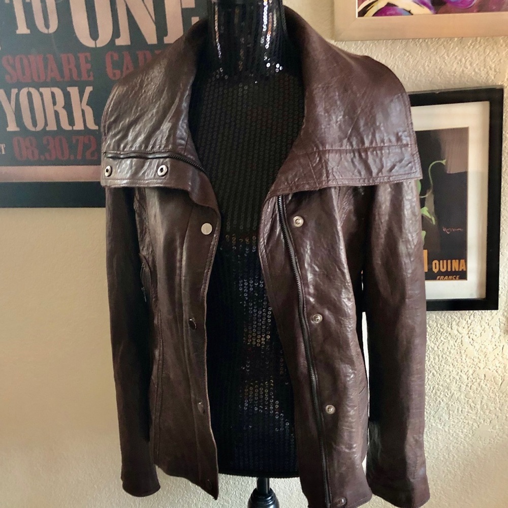 Beautiful Andrew Marc Leather Jacket